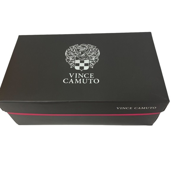 Vince Camuto Sandals Slide Women ~ US 9M Rallsan Strappy Coral Leather NEW - Picture 10 of 10